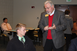 National Honor Society attends chamber meeting